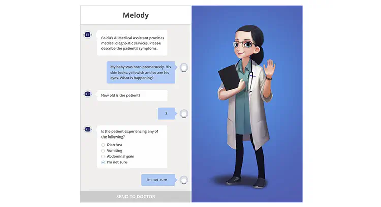 Melody the Baidu bot