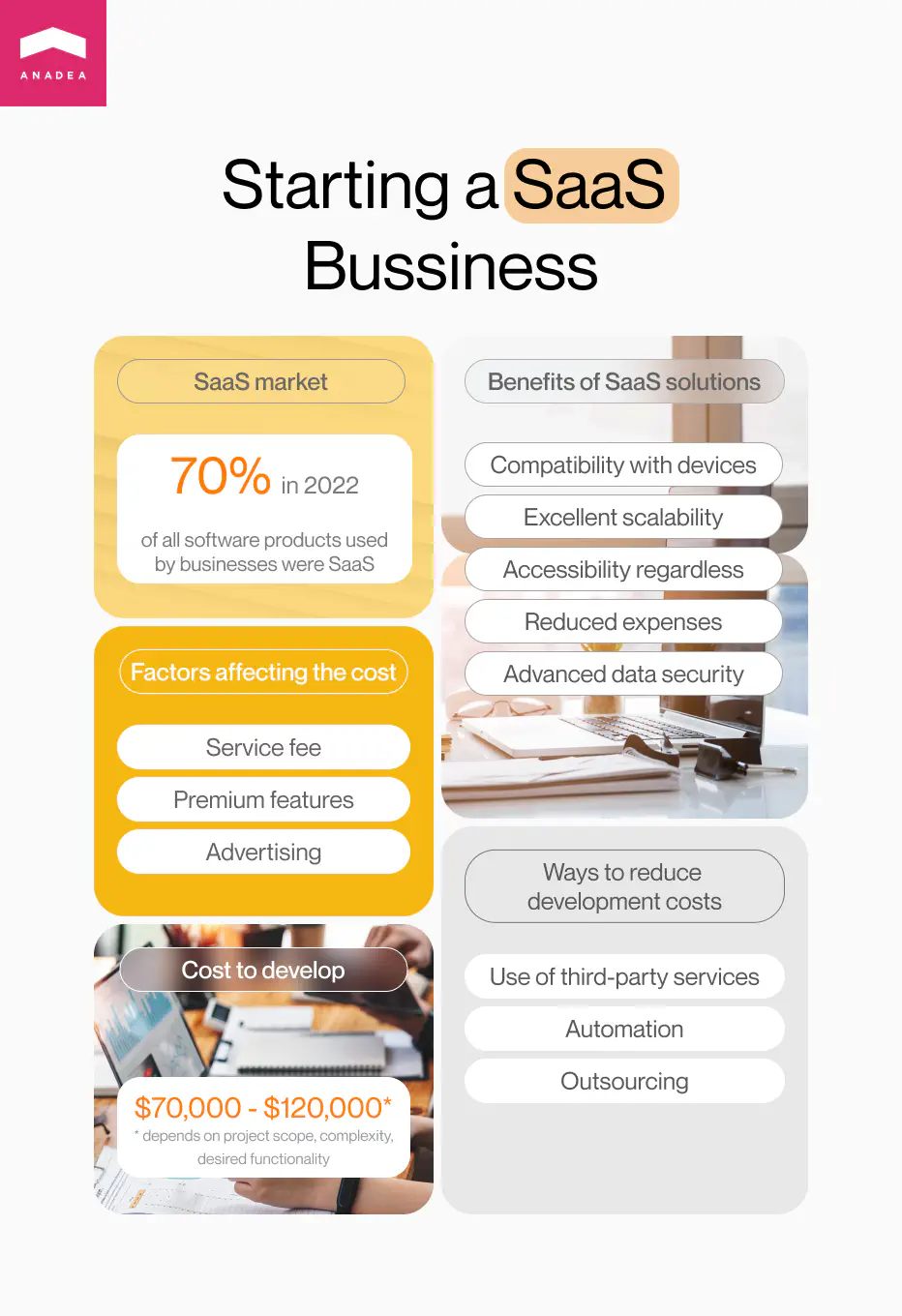 SaaS consultation services infographic