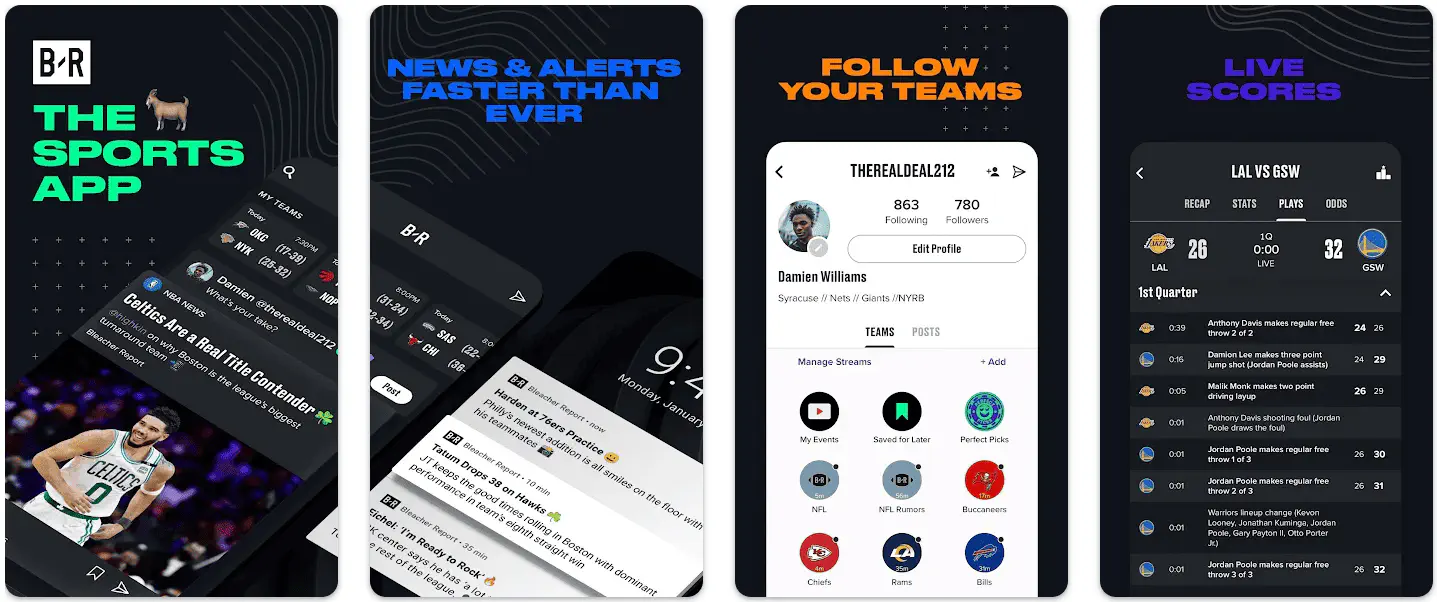 Bleacher Report: Sports News app