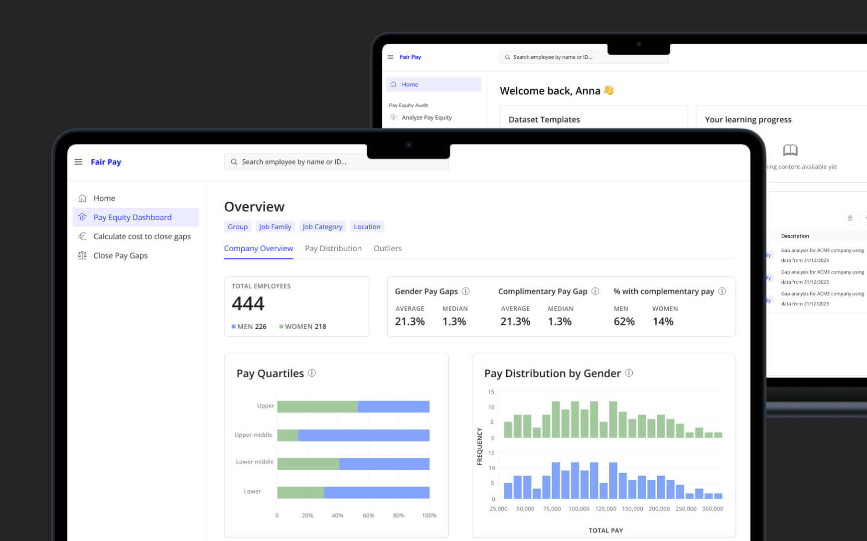 Web Platform for Salary Equity Compliance