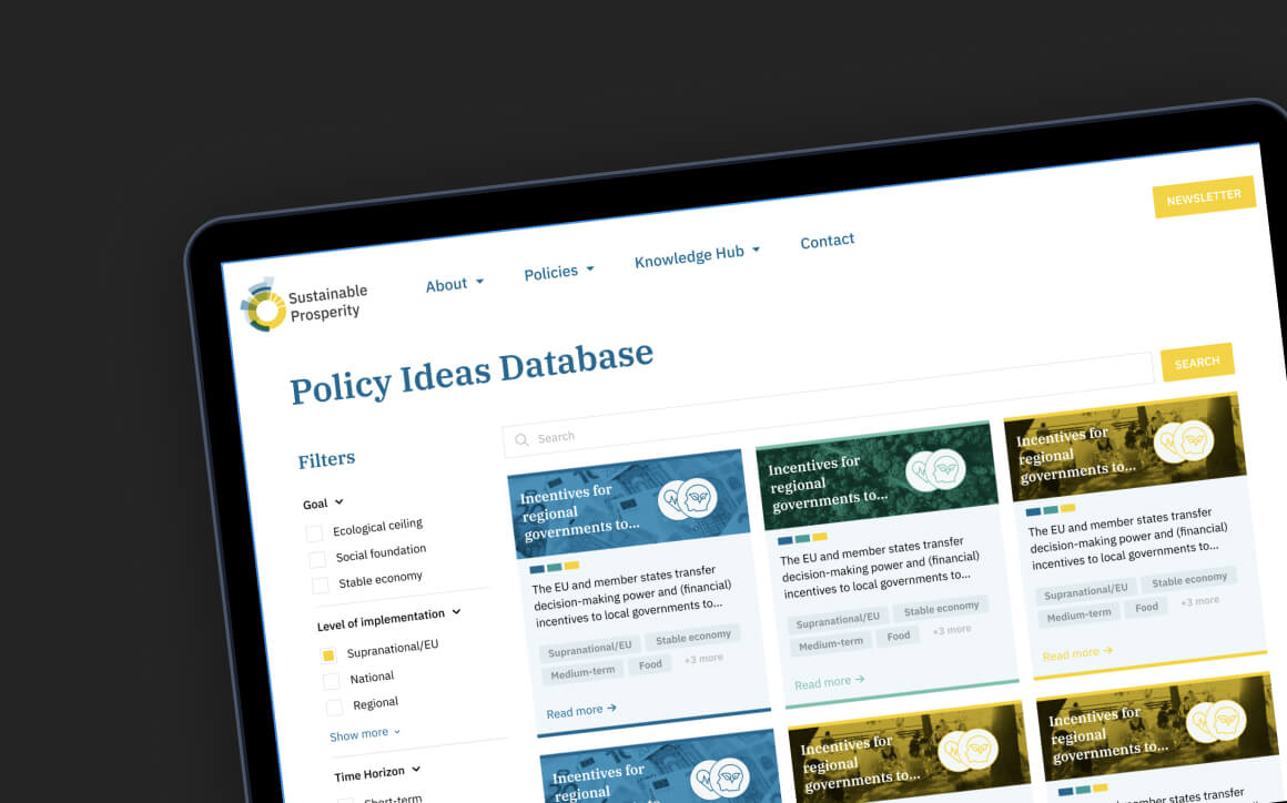 Interactive Platform for Sustainable Development in the EU