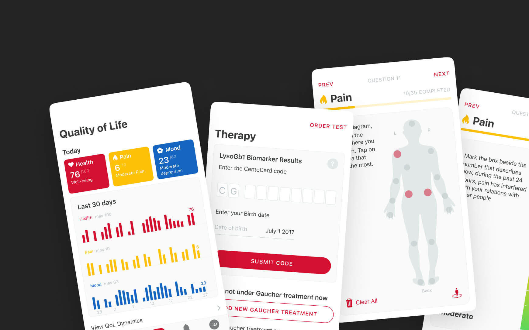 Patient Data Monitoring App with Interactive Dashboards