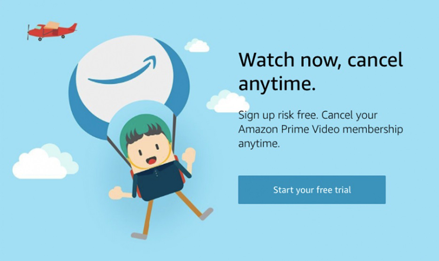 Amazon Prime Video CTA
