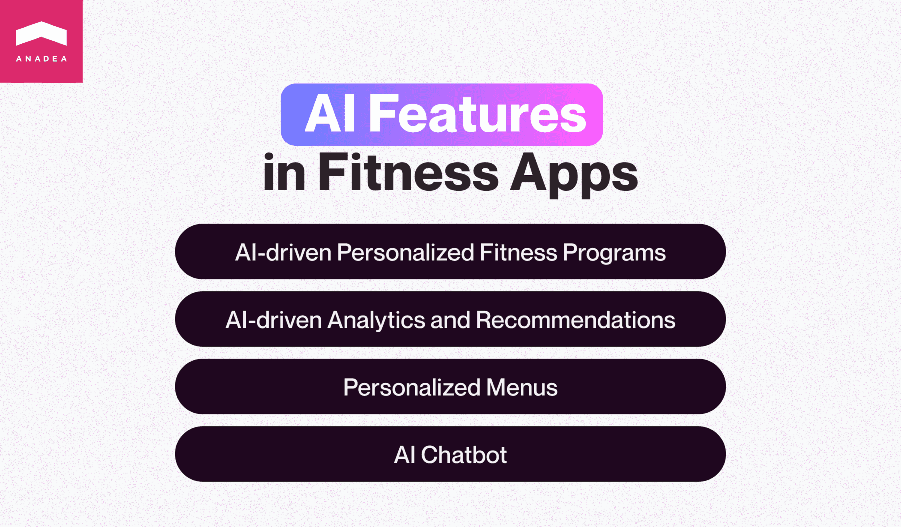 AI features for fitness apps