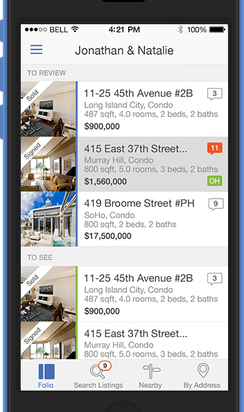 Agentfolio mobile: folio