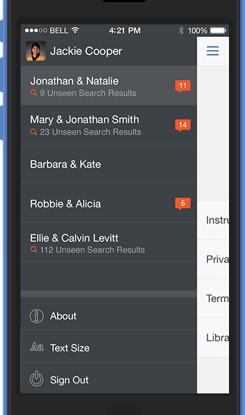 Agentfolio mobile: messages