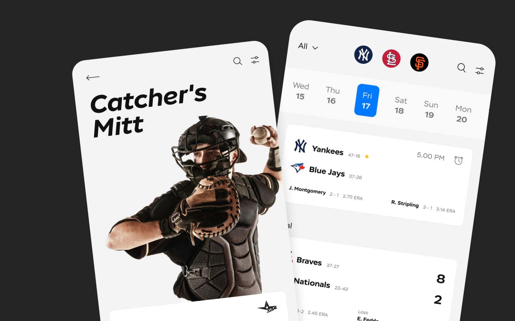 Live Baseball Player Performance Tracker