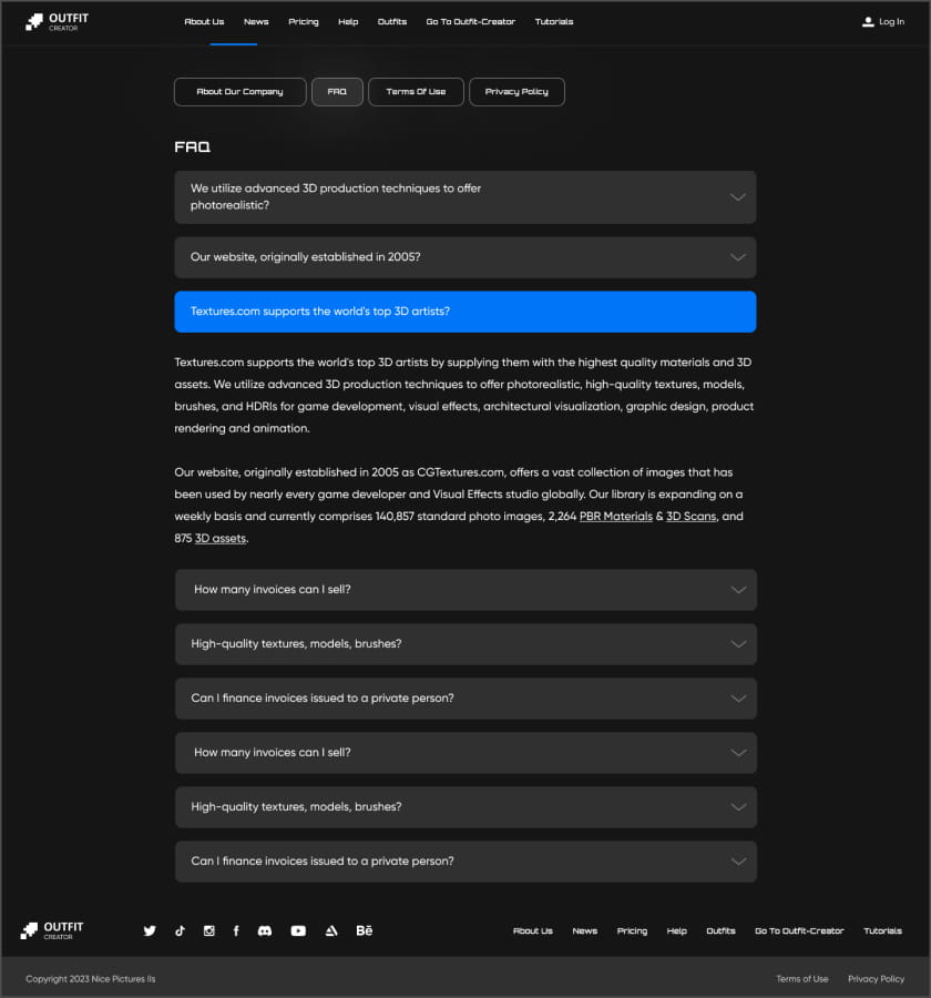Public Static Pages