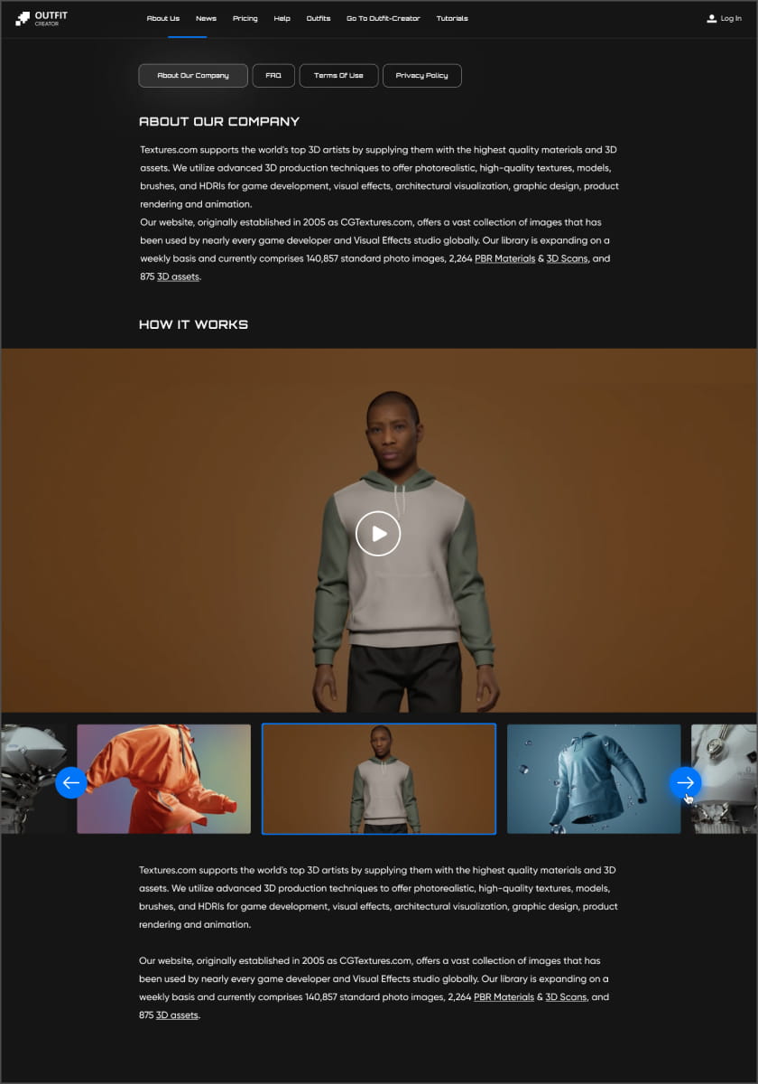 Public Static Pages