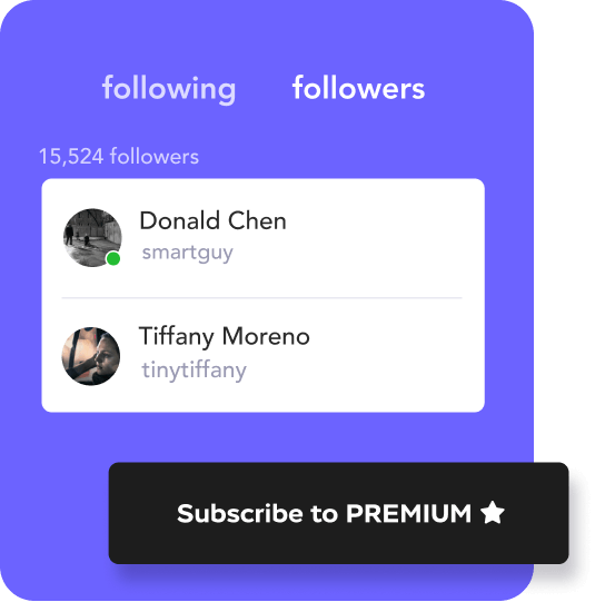 followers list