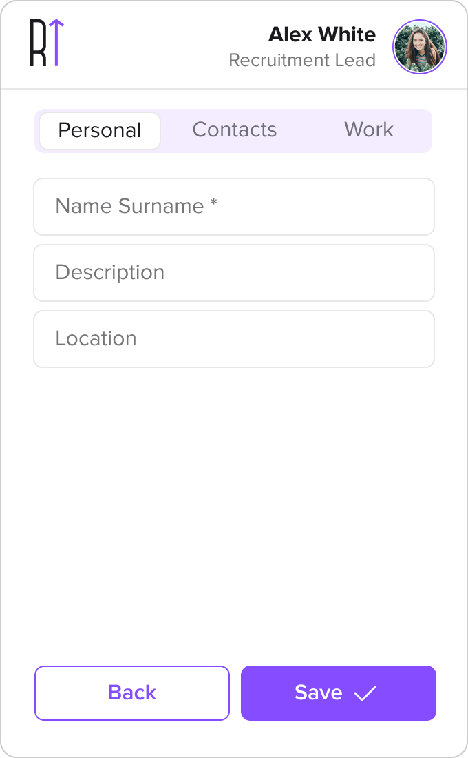 extension form
