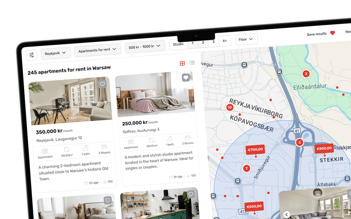 Iceland's First Digital Rental Platform