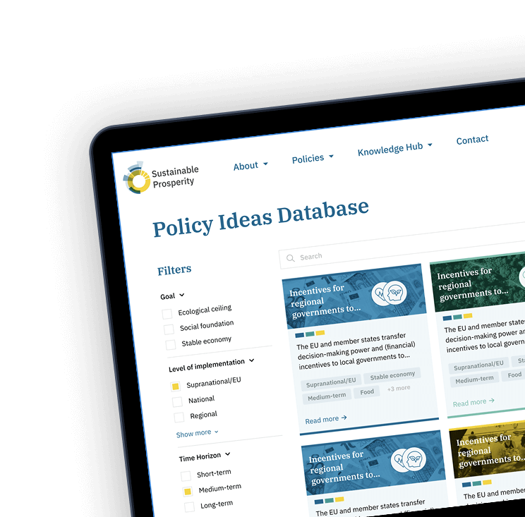 Interactive Platform for Sustainable Development in the EU