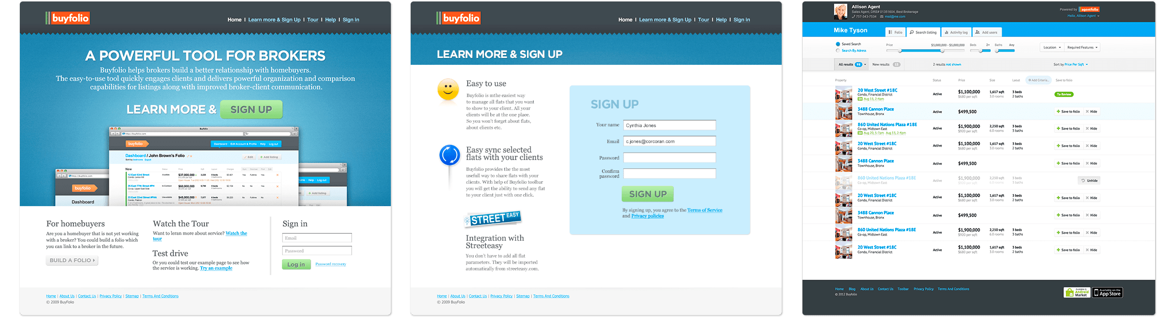 Agentfolio: home